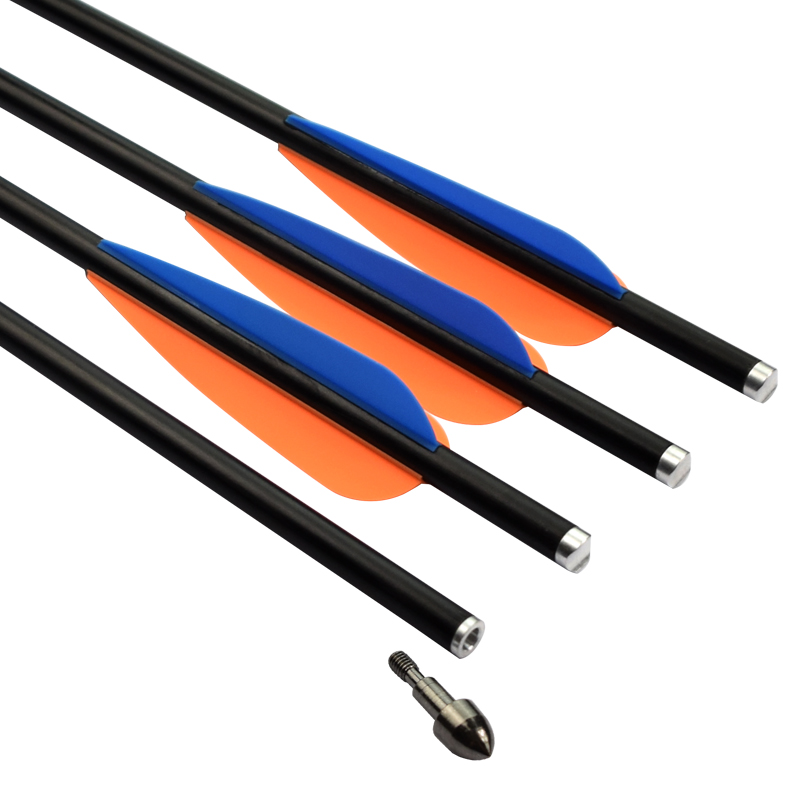 Elong Outdoor 117001 17Inch 8850 Fiberglass Bolt cu arcul de fotografiere Echipamente de fotografiere CrossBow Bolt