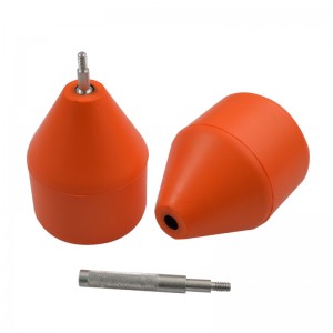 157944 Safty PU Arrowhead Soft Sponge Arrow Capete pentru arcul de luptă joc CS Shooting