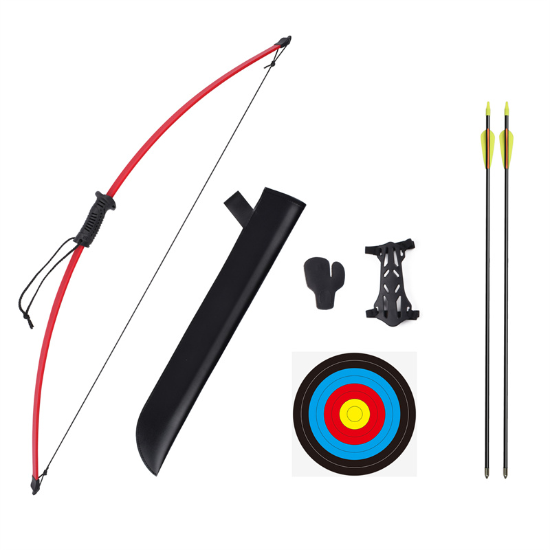 Nika Archery 210038 44inch 15lbs Split Youthbow for Kids Archer Archer Target Target Shooting and Practice