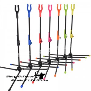 Archeria Nika 46st05 Pliere Bow stand pentru tir cu arcul de fotografiere Recurve Bow Suport