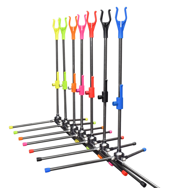 Archeria Nika 46st06 3K Carbon Recurve Stand pentru ACHEY Recurve Bow Suport