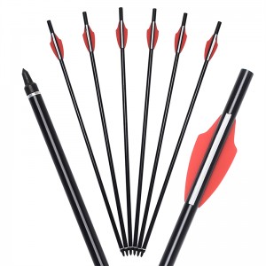 Elong Outdoor 110300-01 20inch Airgun Arbore de aluminiu Arbore Crossbow Bolt Arrow Echipament de fotografiere