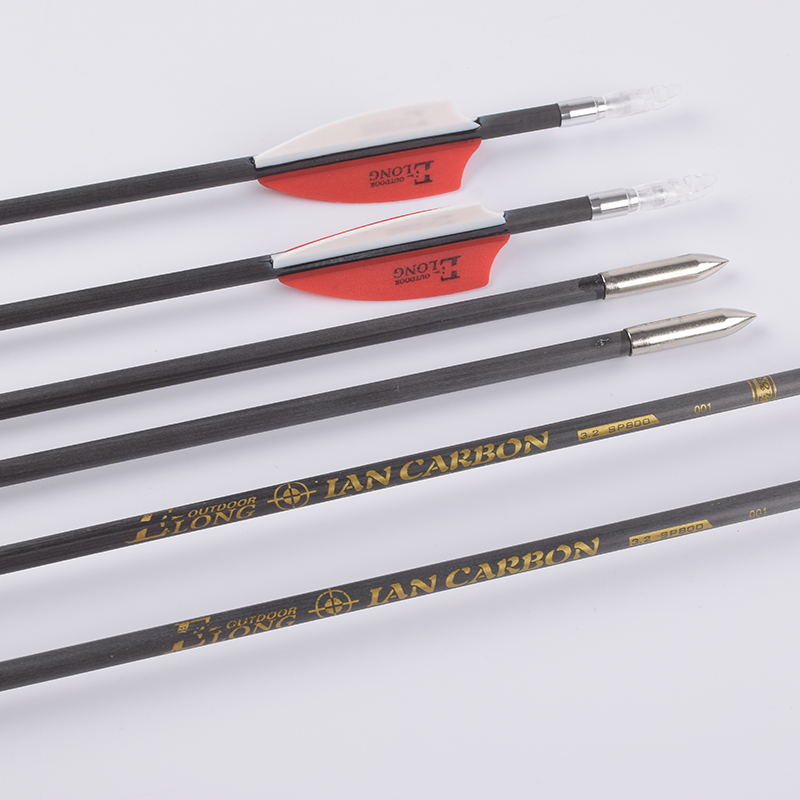 3.2mm Pure Carbon Arrow pentru arcașii arcului