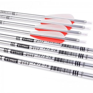 Elongarrow 2117 30inches săgeată din aluminiu pentru împușcare țintă
